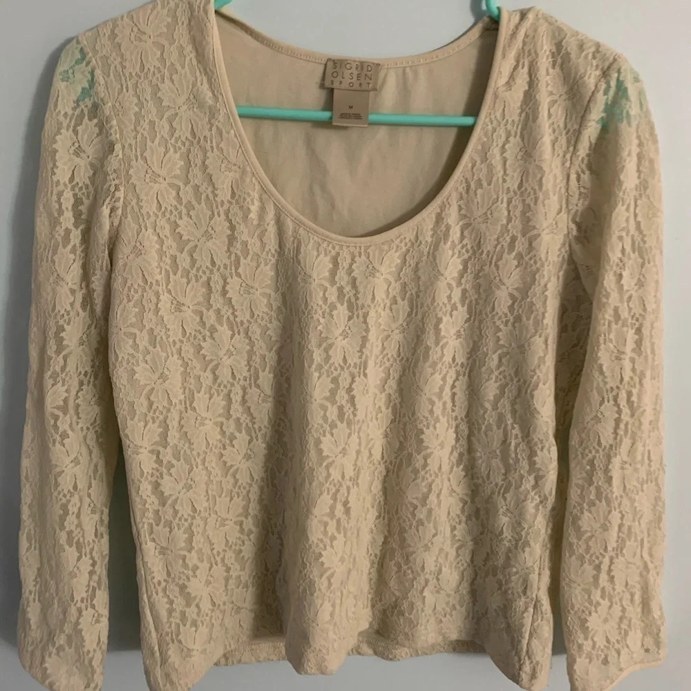 Sigrid‎ Olsen Sport Long Sleeve Blouse